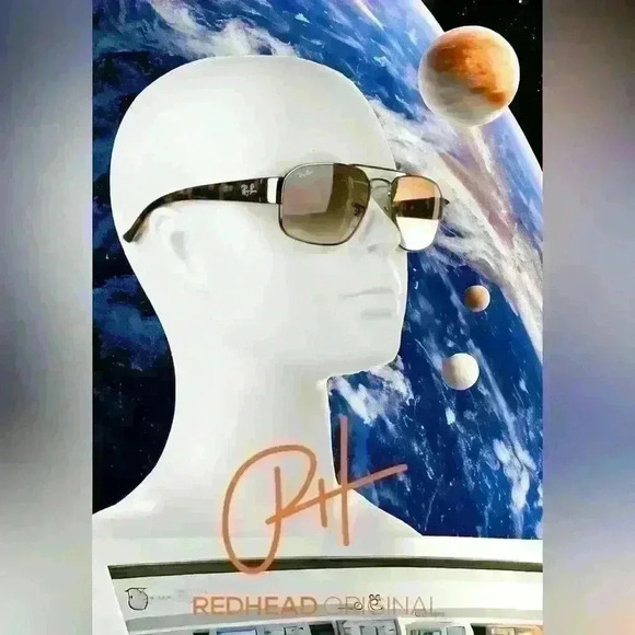 Ray-ban Gradient sunglasses with silver hardware includes case- EUC no scratch - Picture 1 of 11